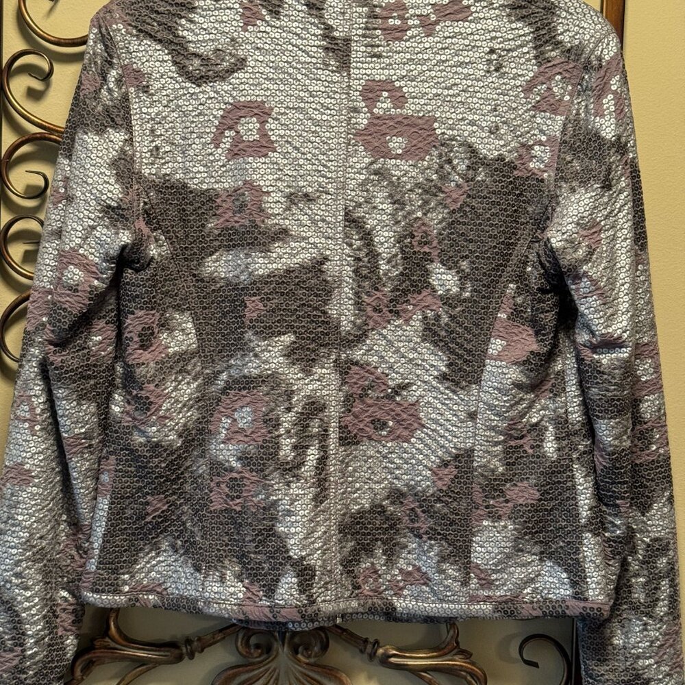 Ruby Rd. Silver & Brown/Rust Colored Jacket - image 4